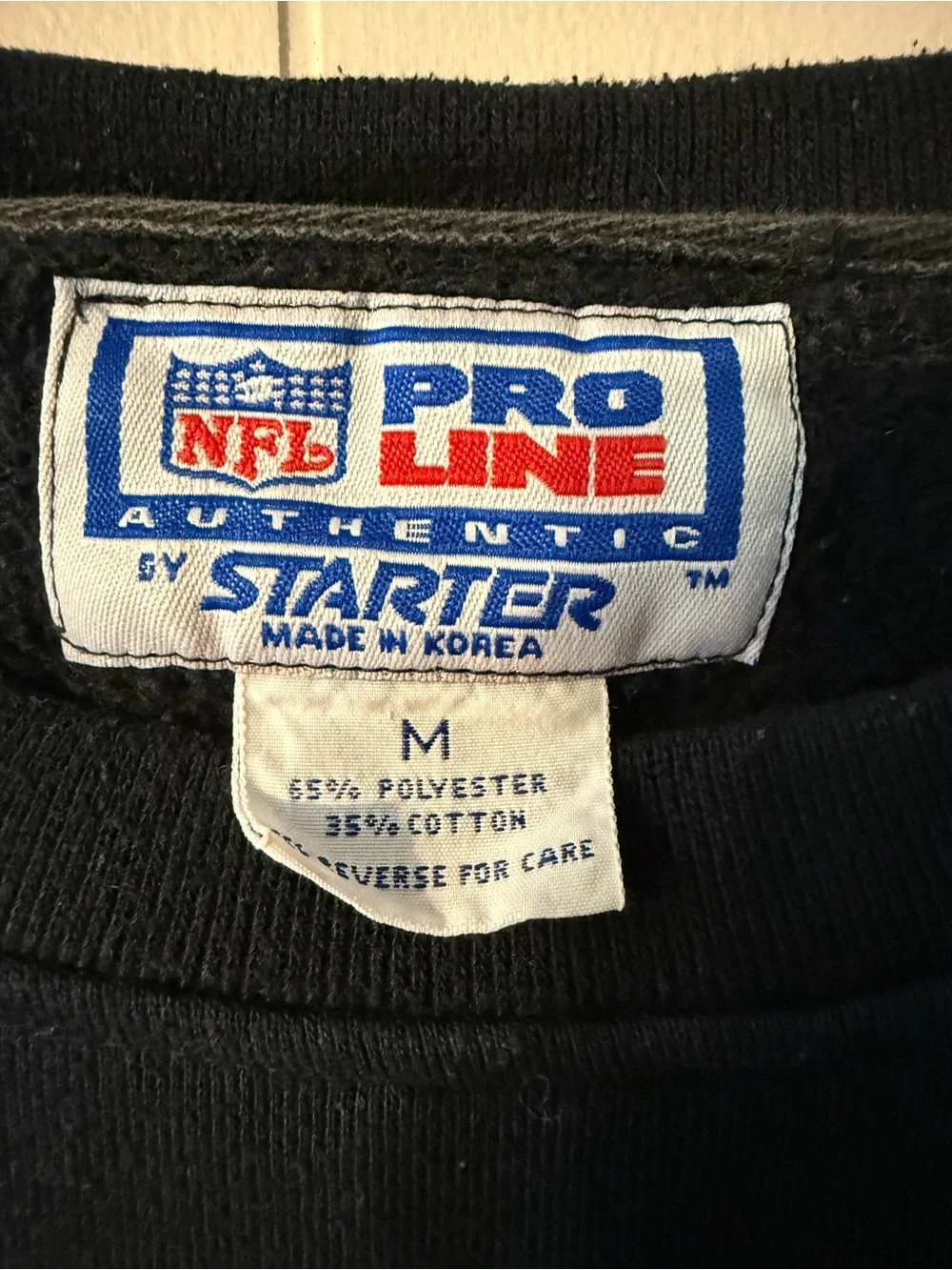 Vintage 90s Atlanta Falcons Starter NFL Pro Line Crewneck Sweatshirt Mens M